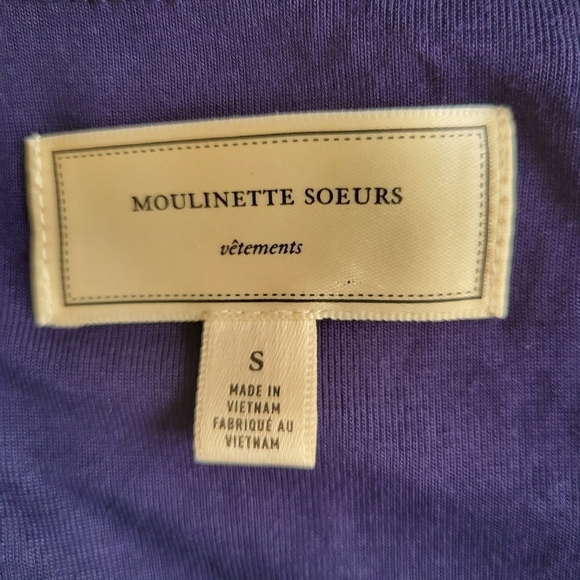 Moulinette Soeurs by Anthropologie Floral Print Ruched Fitted Dress Size Small - Picture 6 of 6